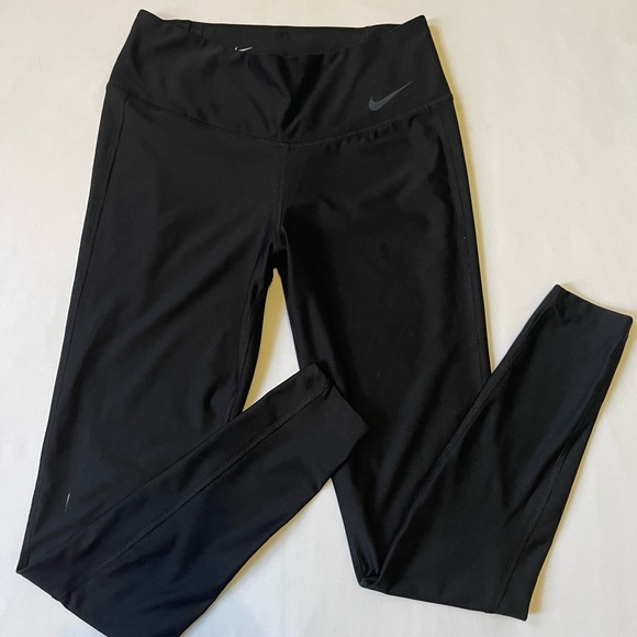 Nike womens black DRI-FIT leggings size S